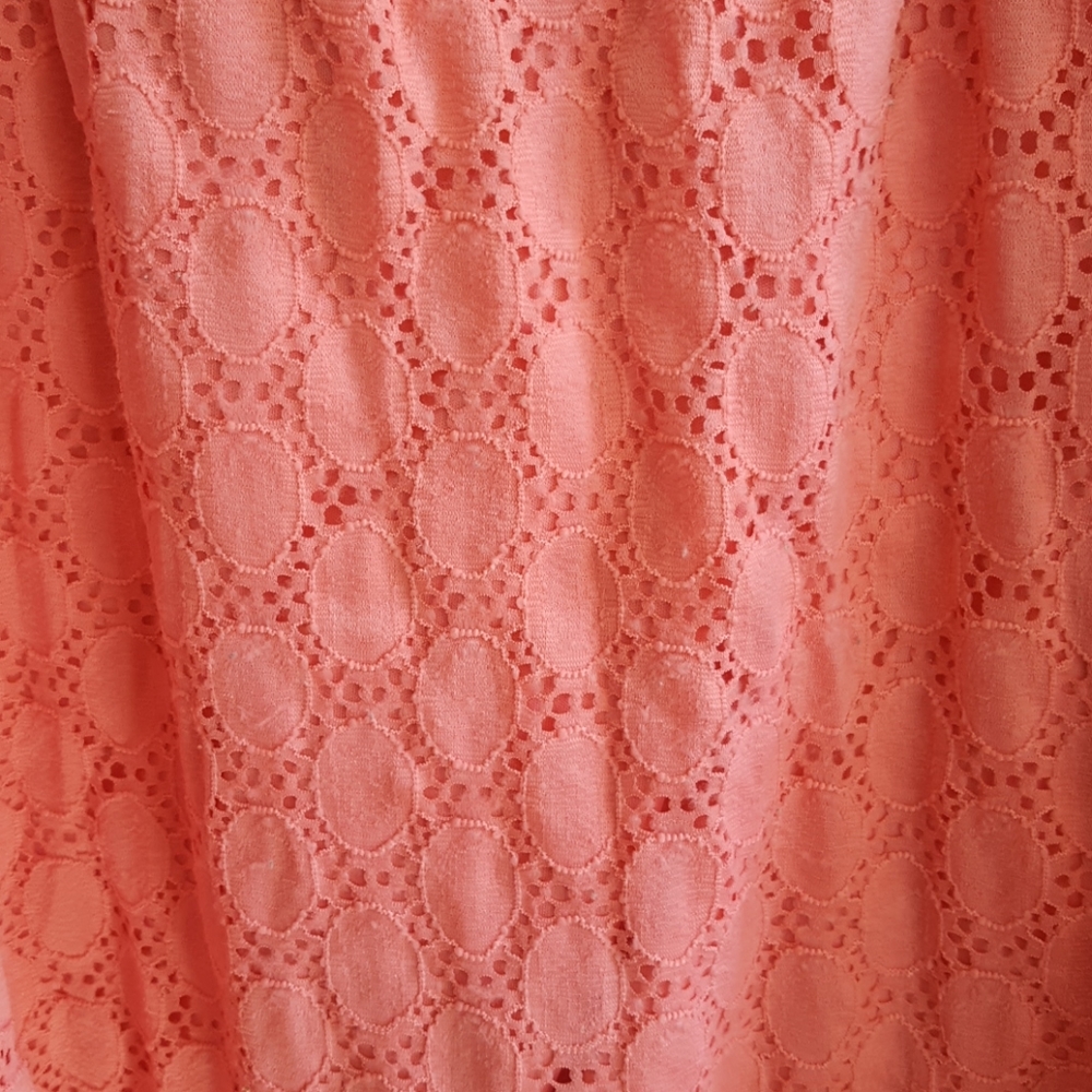 Coral maternity dress - Picture 3 of 6